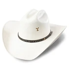 Stars & Stripes Western Hat Country Outdoor Wool Hat YELLOWSTONE "CUTTER"