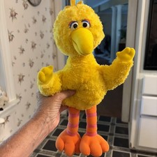 2002 Sesame Street Workshop Big Bird 14" Gund Plush Stuffed Animal Toy