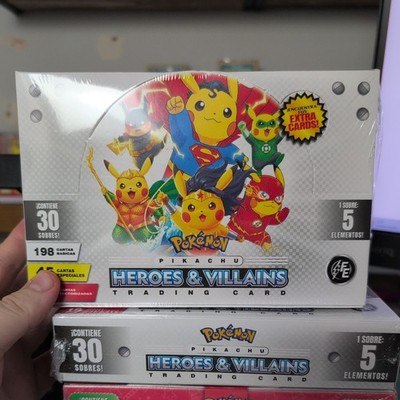Pikachu Cosplay Hero & Villains Flash Edition Box (1 SEALED BOX) - UK Shipped