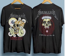 Vintage 1988 Metallica Shortest Straw Pushead Tour Rock Music Concert Band Shirt