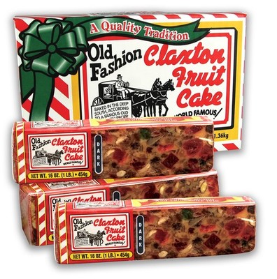   3-1 Lb. Dark Recipe | Old Fashioned Holiday Fruitcake Packed in our Tradition
