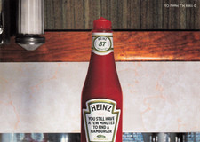 Tower Records Heinz Ketchup Vintage Postcard
