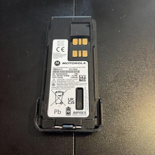OEM Motorola PMNN4491D 7.4V Impres Two-Way Radio Battery 2100mAh 2024