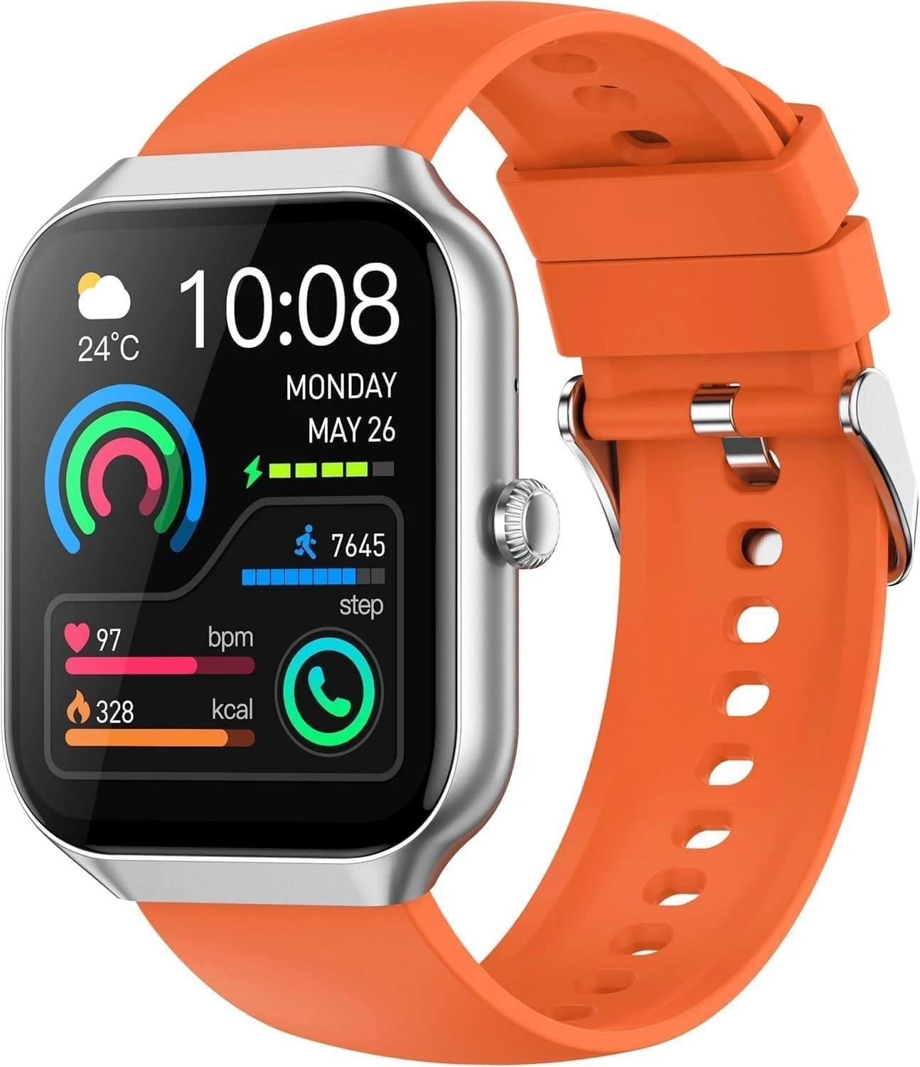 Togala Smartwatch (Answer/Make Call), IP68 Waterproof Fitness Tracker