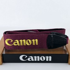  Unused Canon Professional Gold Embroidered Logo Strap for EOS Digital Japan