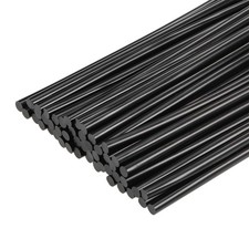 50pcs Mini Hot Glue Gun Sticks 6 inch x 0.27 inch for Glue Guns Black 0.28 per stick