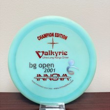 RARE - Innova First Run CE Valkyrie Champion Edition - BG Open Stamp - 165g