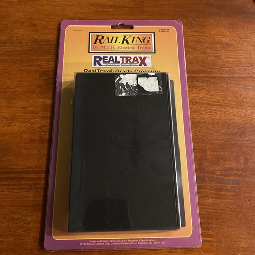 MTH Rail King RealTrax Grado Crossing, 40-1009, Nuevo y Precintado | Zustand: New