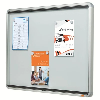 nobo Schaukasten silber 9x DIN A4, 1 St.