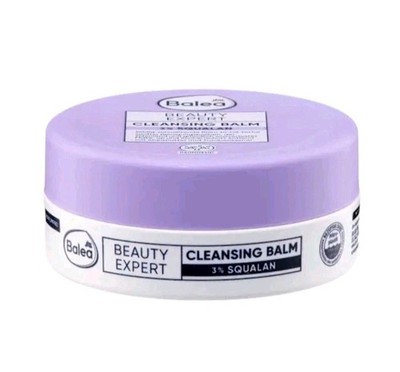 Balea Beauty Expert Cleansing Facial Balm with 3% Squalan, Shea & Grape, 100 ml
