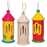 Baker Ross Keramik-SchmetterlingshäUschen 2Er Set - Malspaß FüR Kinder