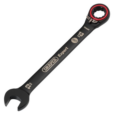 Draper Expert Umschaltknarren Ringschlüssel 13 mm Schwarz 03903