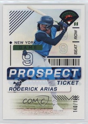 2024 Panini Prospect Edition Blue 140/199 Roderick Arias #189 8d2