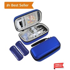 TSA Approved Insulin Cooler Travel Case - Portable Diabetic Supplies Organizer