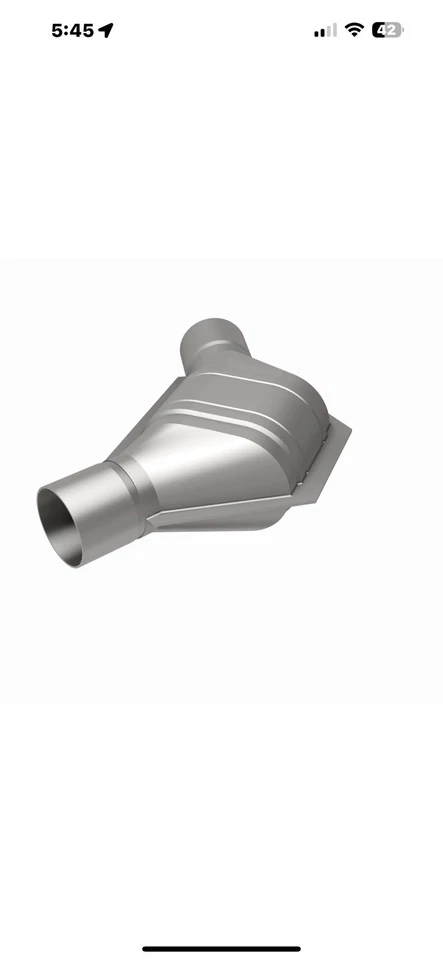 Convertidor catalítico MagnaFlow 337085-AQ compatible con Mercury Capri 1986 5,0 L V8 GAS OHV Foto 4 de 4