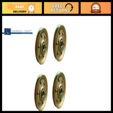 Heavy Duty Garage Door Pulley Set - 3 Inch, 200LB Capacity, 4 Pack, Durable Re