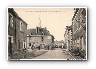 AWLP12-0956-72 - LA CHAPELLE-D'ALIGNE - Route de crosmiéres