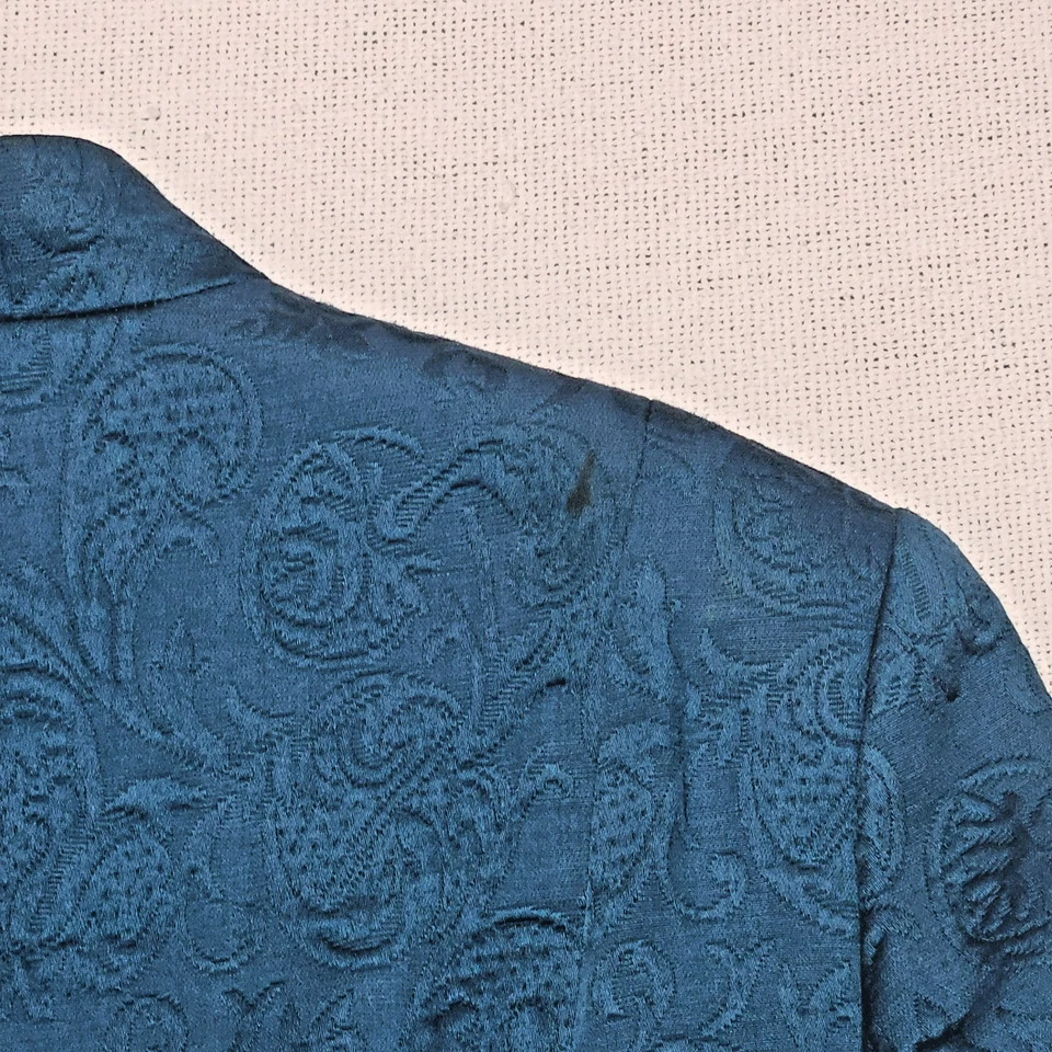 Blazer verde profesional para mujer talla 12 de Petite Sophisticate Foto 3 de 4