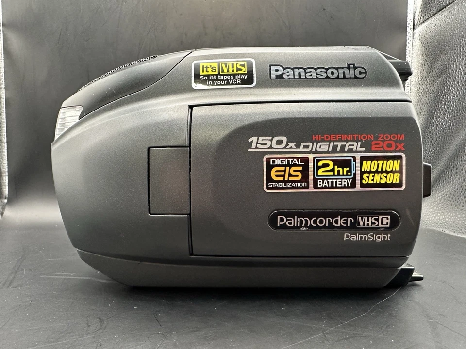 Panasonic PV-L551 Camcorder VHS-C 150x Zoom VHS-C VCR Transfer Fully Tested - Image 2 of 4