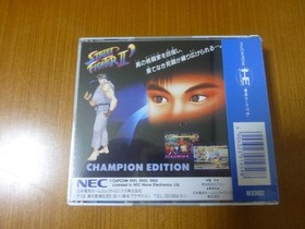 Street Fighter 2 Champion Edition PC Engine new
