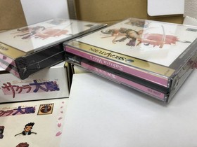 Sega Saturn Sakura Wars Limited Edition A/B Unopened Classic Console Game