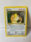 Meowth 10 Black Star Promo Pokémon Card WOTC 2000 LP