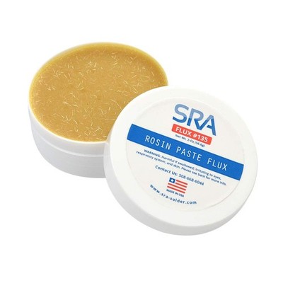 SRA Solder 135 Rosin Paste Soldering Flux For Electronics, No 