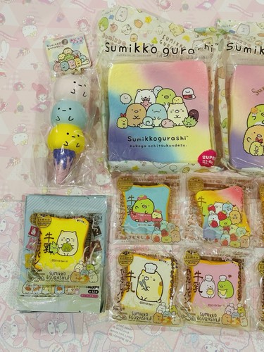 Neuf✨RARE lot squishy série pain San-X Sumikko Gurashi ! - Photo 2 sur 5