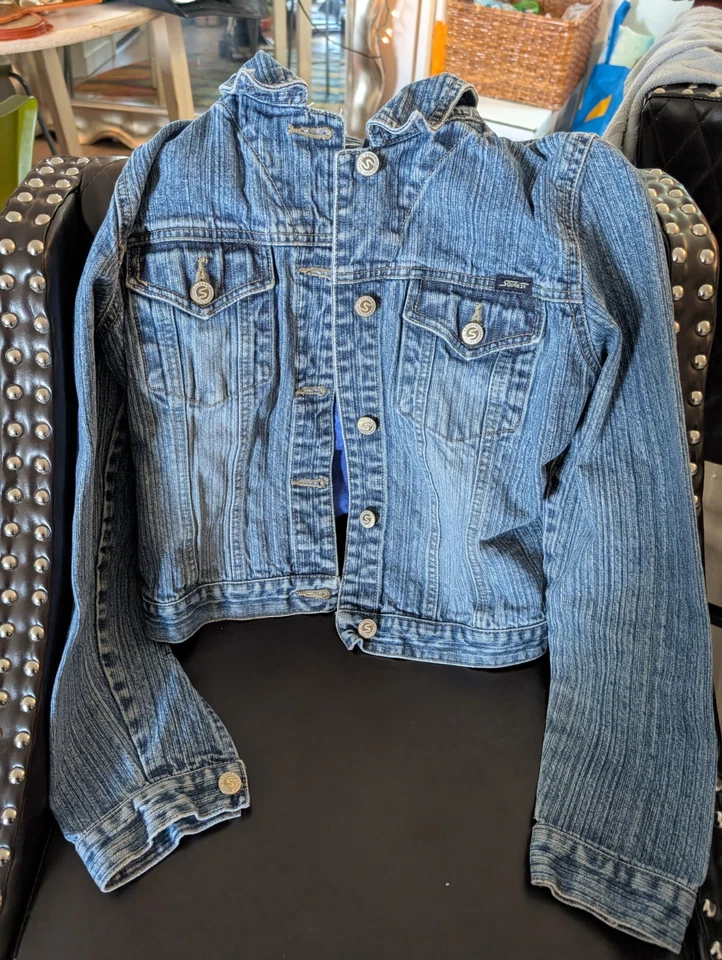 Vintage Med. Handmade "The Amazing Spiderman" Jean Jacket Unisex - Image 2 of 4