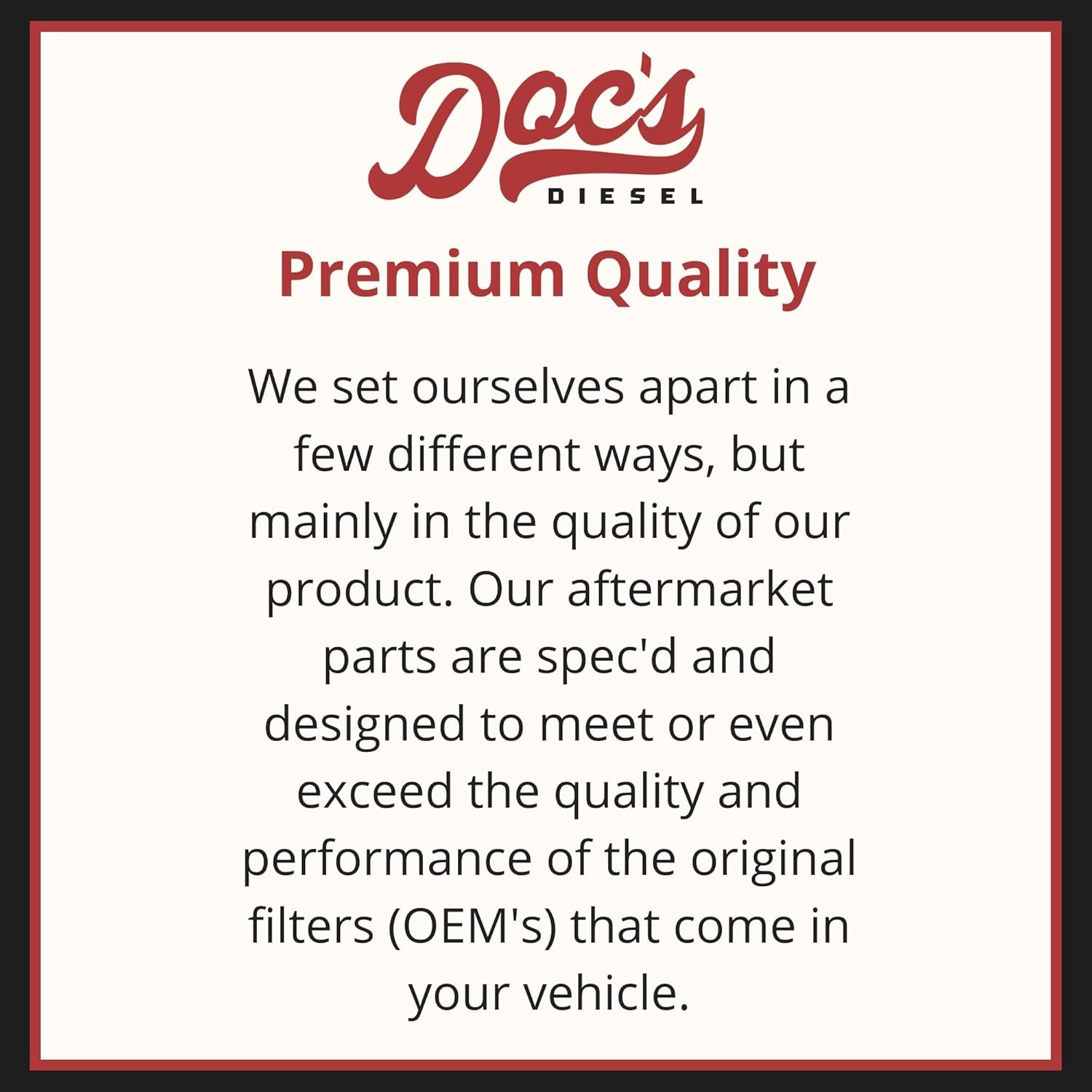 Engine Air Filter DPA11888 | Compatible with 6.6L Duramax 2500HD, 3500HD 2020+ |