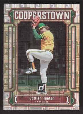 2023 Donruss - Cooperstown Vector #CT5 Catfish Hunter