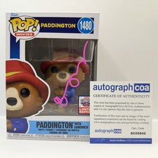 Ben Whishaw AUTOGRAPH - Paddington Bear 1480 Exclusive Signed Funko Pop ACOA