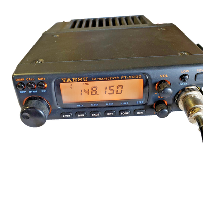 Yaesu FM Transceiver Ft-2200 VHF 140-170 50w Amateur Radio for 