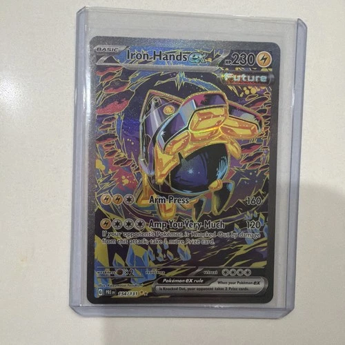 Iron Hands ex - 154/131 - Pokemon Prismatic Evolutions Special Illustration NM