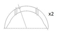 FAI Autoparts Distanzscheibe Kurbelwelle BT3008-STD FüR Mercedes Citan Tourer 2