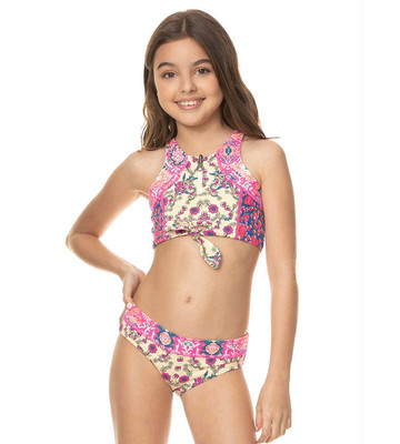 Maaji Girls' Candy 2 Piece Reversible Bikini Set