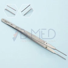 OR Grade Gerald Debakey Tissue Forceps 7" 1mm Micro Surgical Clamp Cardiology