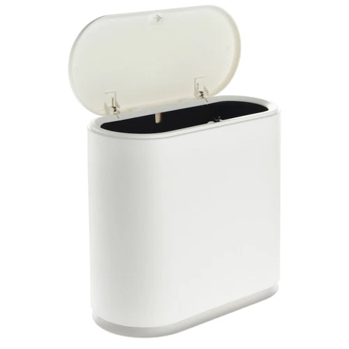 Juvale 12L / 3.17 Gallon Small Bathroom Trash Can with Lid