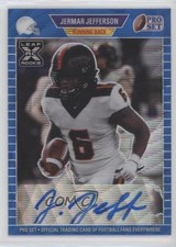 2021 Leaf Pro Set Metal 1989 Blue Wave 46/50 Jermar Jefferson #PA-JJ2 Auto w6g