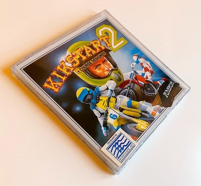 NEW /NEU   KIKSTART 2   mastertronic 1987, rar & SEALED Commodore Amiga Game