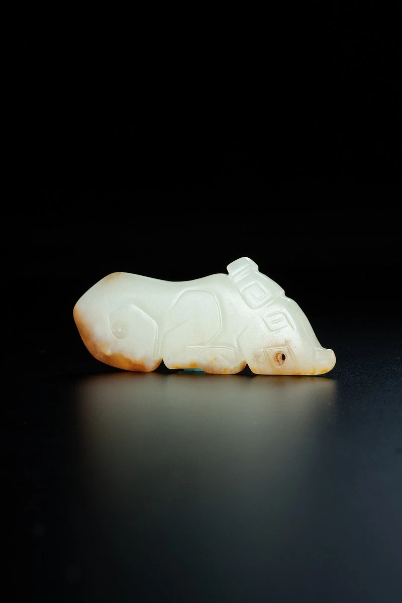 Tiger 玉中国风雕像、雕像| eBay