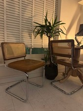 Nordic Rattan Dining Chair - Bow Frame - Dining Room - New-in-Box