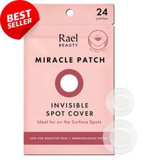 Miracle Invisible Pimple Patches Hydrocolloid Acne Spot Cover 24 Ct 2 Sizes
