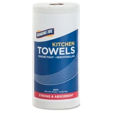 Genuine Joe 250-sheet Perforated Roll Towels - 2 Ply - 8" X 11" - 250