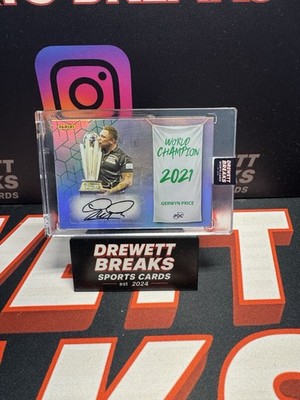 Gerwyn Price World Champion Auto /25