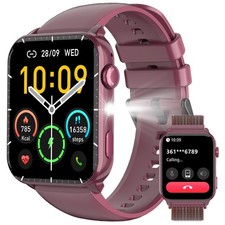 2026 Smart Watch For Men/Women, Waterproof Smartwatch Bluetooth iPhone Samsung