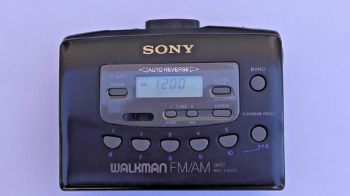 Sony Walkman WM-FX401 AM/FM Cassette Player - TESTED WORKING!