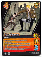 PLAY FIGHTING 2025 Universus Attack on Titan Battle for Humanity Rare 250/297