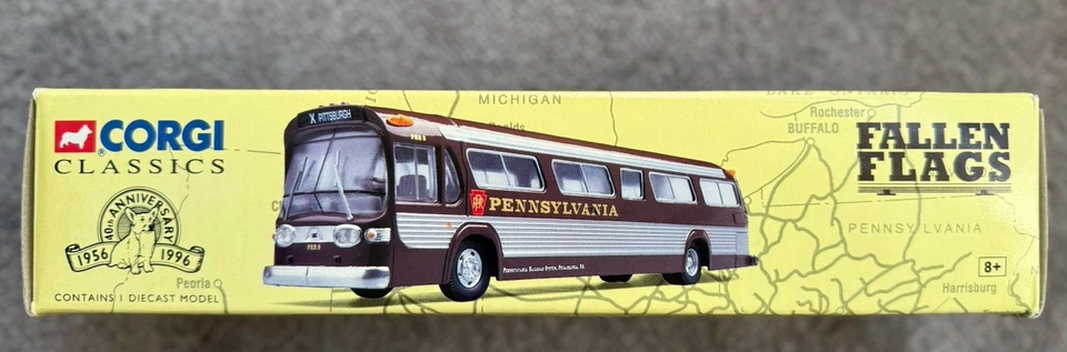 Corgi Pennsylvania Railroad GM 5301 Bus 1:50 Scale Diecast 54502 - Image 4 of 4