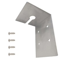 Stainless Steel L Bracket Antenna Mount Clamp for Car Ham Radio Antenna